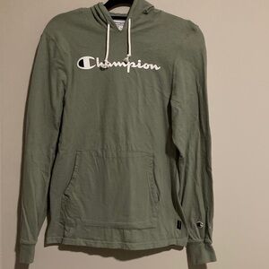 Champion Men's Olive Hoodie